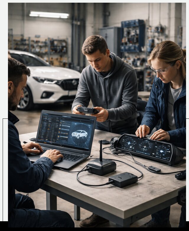 Разработка Connected Car и ПО для автопрома в Карталах