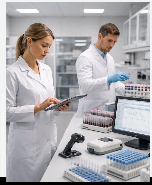 Разработка и внедрение LIMS системы для биотех лабораторий в Карталах