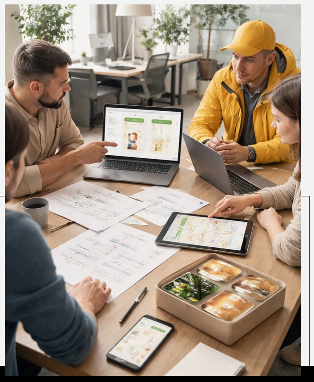 Разработка агрегатора доставки еды в Карталах от 15647 р., АвикейКрт