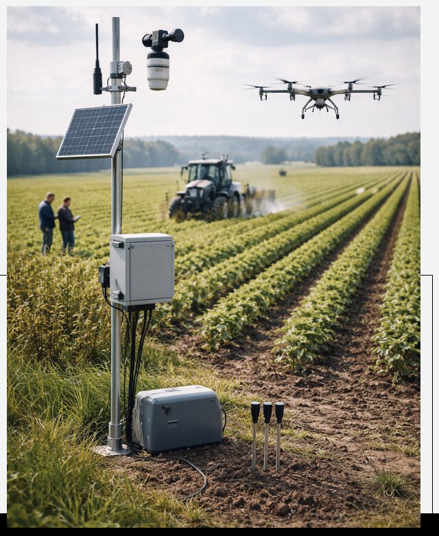 Разработка IoT мониторинга полей в Карталах от 8866 р. | АвикейКрт