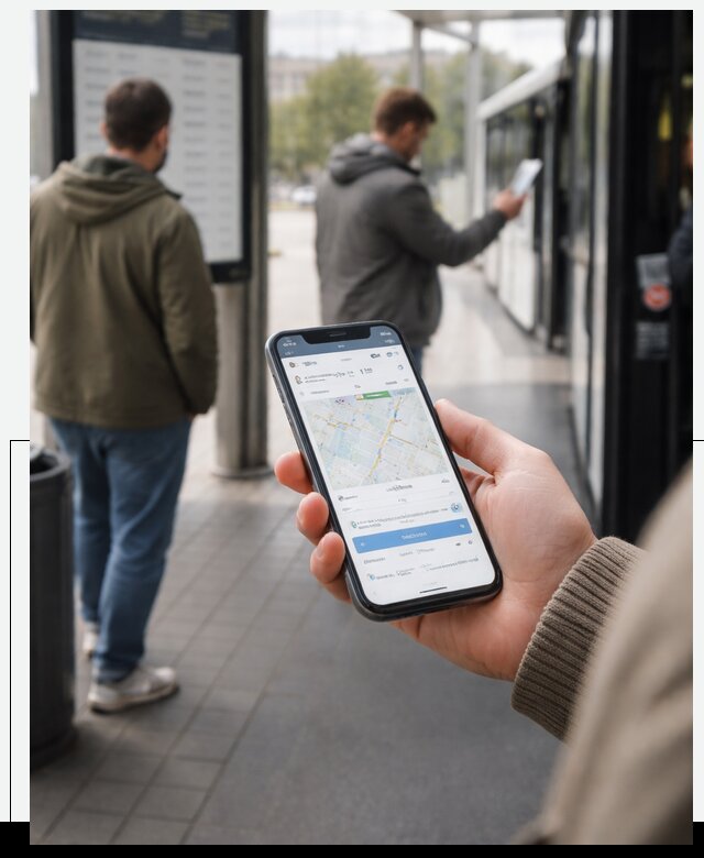 Мобильное приложение для пассажиров в Карталах с оплатой и расписанием